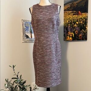 NWOT Loft Sleeveless Boucle Dress